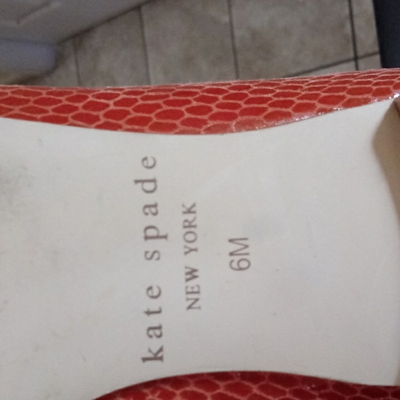 KATE SPADE WOMEN'S LEATHER FLATS SHOES SIZE 6 M - Picture 5 of 8